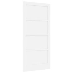 Vidaxl Notranja vrata ORKDAL Bela 93 x 202 cm Vezani les