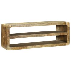 Vidaxl TV omara s polico Rjava 100 x 32 x 36 cm Trden mangov les