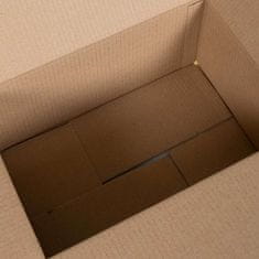 Vidaxl Zložljiva Škatla 50 kos 35x24x15 cm Karton