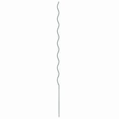 Vidaxl Spiralni nosilci za rastline 50 pcs Zelena 170 cm