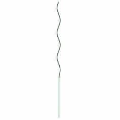 Vidaxl Spiralni nosilci za rastline 50 pcs Zelena 110 cm