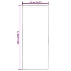 Vidaxl Zavese z zavesami 2 pcs gorčično rumena 140 x 260 cm Žamet