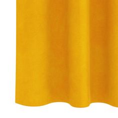 Vidaxl Zavese z zavesami 2 pcs gorčično rumena 140 x 260 cm Žamet