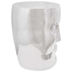 Vidaxl Stolica srebrna Aluminij