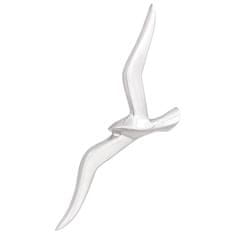 Vidaxl Galeb srebrna Aluminij