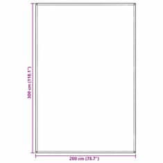 Vidaxl Dodatna oprema za šotor Svetlo siva Poliester 200 x 300 cm