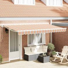 Vidaxl Nadomestno platno za tendo večbarvno 400 x 200 cm Platno