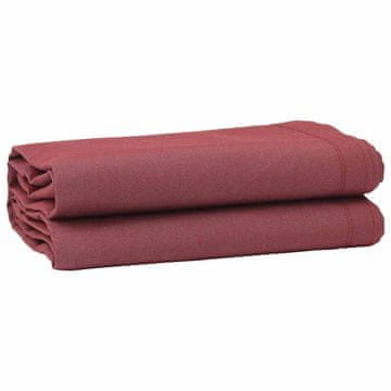 Vidaxl Nadomestno platno za tendo Burgundija 10 x 1.6 m blago