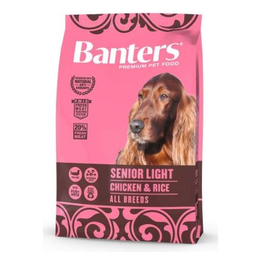 Banters Senior Light piščanec z rižem 3 kg