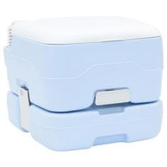 Vidaxl Kamperski WC 2 pcs Modra, bela 50,5 x 33 x 103 cm