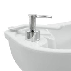 Vidaxl Stojalo za umivanje rok za kampiranje Siva 50,5 x 33 x 103 cm