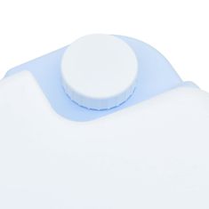 Vidaxl Prenosni kamperski WC Svetlo modra 41.5 x 36.5 x 30 cm