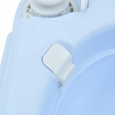 Vidaxl Kampirna školjka Prenosna Modra 10L Sveža voda 10L Cisterne za odpadke