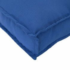 Vidaxl Blazina za naslon Royal modra 120 x 40 x 12 cm Oxford tkanina