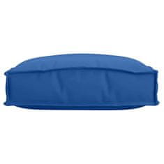 Vidaxl Blazina za sedež palete 2 pcs Kraljevsko modra 40 x 40 x 8 cm