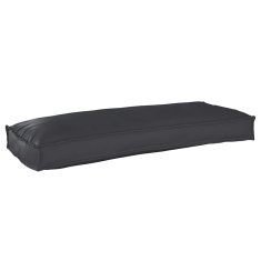 Vidaxl blazina za palete za klop, črna, 100x40x8 cm, iz oxford tkanine