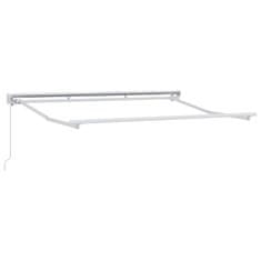 Vidaxl Okvir tende Bela 3 x 2 m Prašno lakirano jeklo in aluminij