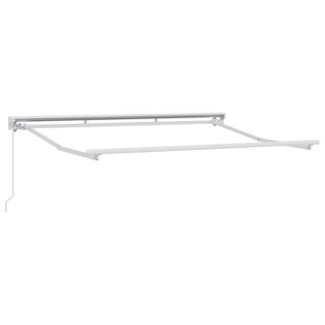Vidaxl Okvir tende Bela 3 x 2 m Prašno lakirano jeklo in aluminij