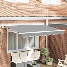 Vidaxl Okvir tende Bela 3 x 2 m Prašno lakirano jeklo in aluminij