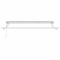 Vidaxl Okvir tende Bela 3 x 2 m Prašno lakirano jeklo in aluminij