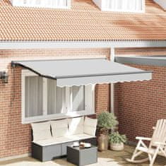 Vidaxl Okvir tende Antracit 2.5 x 2 m Kovina