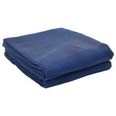 Vidaxl Modra preproga za šotor 3.5x4 m