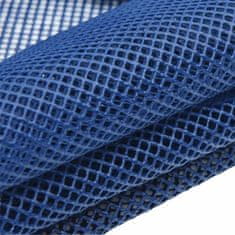 Vidaxl Modra preproga za šotor 3.5x4 m