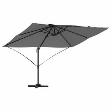 Vidaxl Senčnik Antracit 351 x 250 x 260 cm Poliester in aluminij