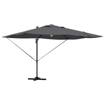 Vidaxl Senčnik Antracit 351 x 250 x 253 cm Poliester in aluminij