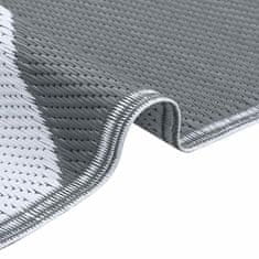 Vidaxl Zunanji preproga Siva 300 x 400 cm PP