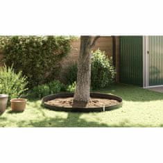 Vidaxl Koreninska zapora Črna 1 x 10 m HDPE