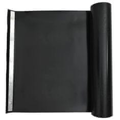 Vidaxl Koreninska zapora Črna 0.7 x 10 m HDPE