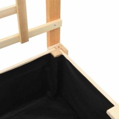 Vidaxl vrtni raj s trellisom in policami 71x37x152 cm trden bor