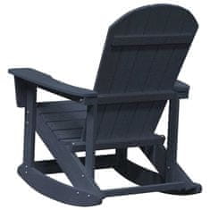 Vidaxl Adirondack gugalnik Mornarsko modra 73.5 x 92 x 90cm HDPE