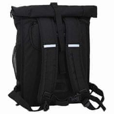 Vidaxl torba za kolo za prtljažnik 20 L Črna 31x13x58 cm