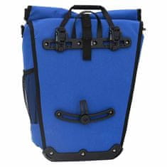 Vidaxl torba za kolo za Pannier Rack 20 L Modra 34x16x59 cm