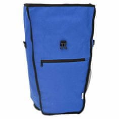 Vidaxl torba za kolo za Pannier Rack 20 L Modra 34x16x59 cm