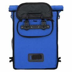 Vidaxl Kolesarska torba za nosilec 20 L Modra 31x13x58 cm