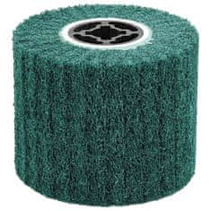 Vidaxl Brusni valji 3 pcs Zelena 12 x 12 x 10 cm Sintetična vlakna