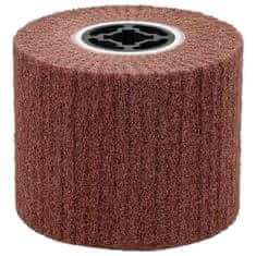Vidaxl Brusni valji 3 pcs Rjava 12 x 12 x 10 cm Sintetična vlakna