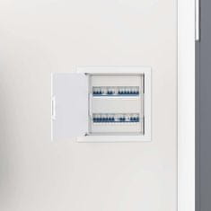 Vidaxl Dostopni paneli 2 pcs Bela 20 x 20 cm ABS plastika