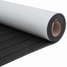 Vidaxl Plavajoča talna obloga Temno siva in črna 240 x 90 cm EVA pena