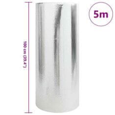 Vidaxl Reflektor toplote radiatorja dvojni 1x5 m