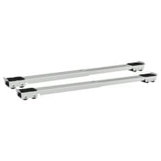 Vidaxl Osnova za pralne stroje s kolesi 2 kosi Dolžina 46-71 cm 300 kg