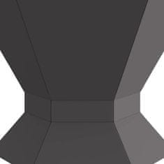 Vidaxl Ogenj Črna 50 x 50 x 40 cm Jeklo