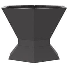 Vidaxl Ogenj Črna 50 x 50 x 40 cm Jeklo