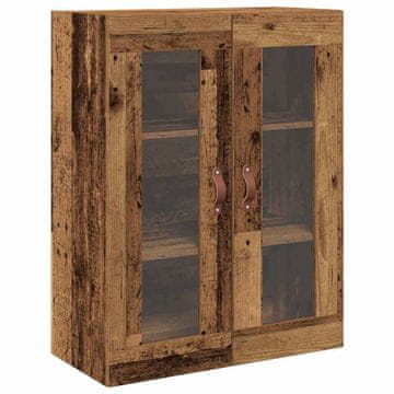 Vidaxl Omarica na steni Star les 69,5 x 34 x 90 cm Konstruiran les