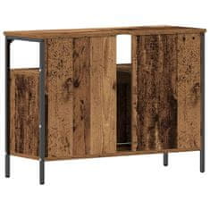 Vidaxl Omarica za kopalniški umivalnik Star les 80 x 30 x 60 cm