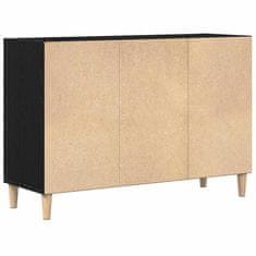 Vidaxl Strani šal Črni hrast 103.5 x 35 x 70 cm Konstruiran les