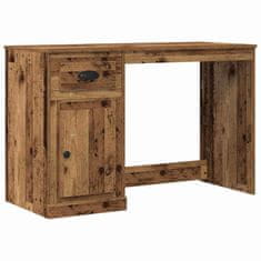 Vidaxl Miza s predalom Star les 50 x 115 x 75 cm Konstruiran les